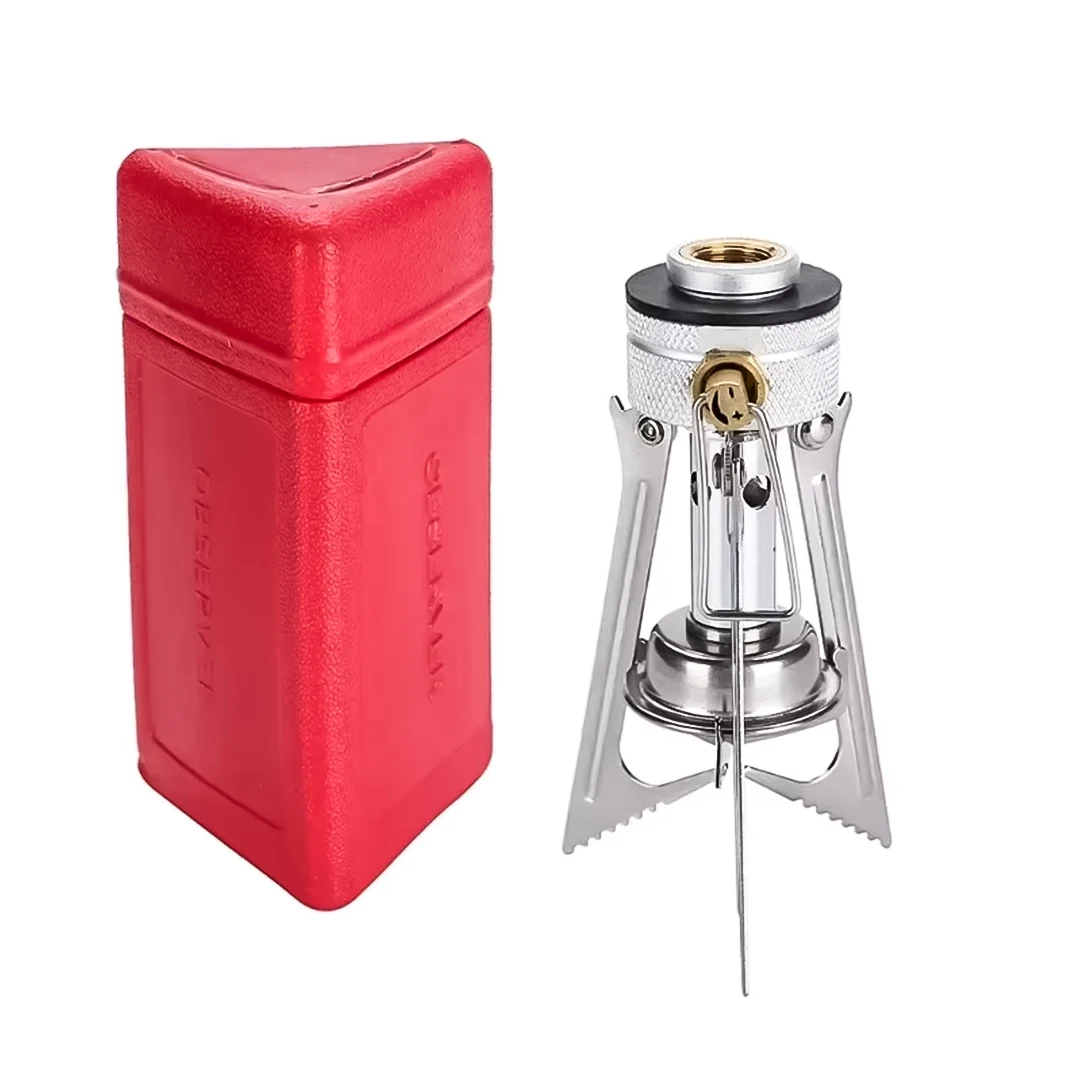 BRS-1 في الهواء الطلق التخييم موقد غاز المحمولة مخيم صغير الطبخ الموقد طوي عالية الطاقة طباخ الغاز مع بيزو للمشي نزهة