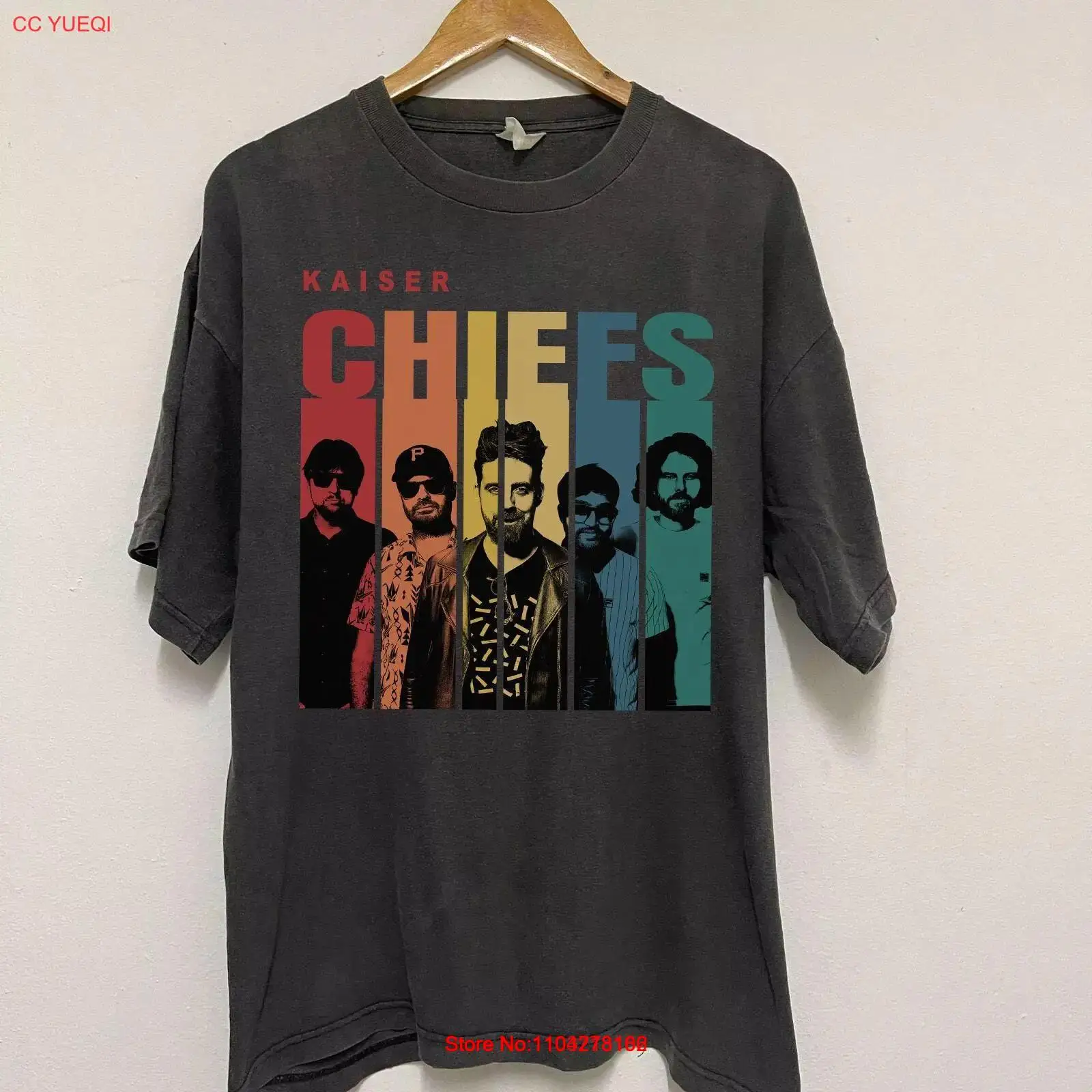 Kaiser Chiefs band Vintage T Shirt Fan Rock Music long or short sleeves