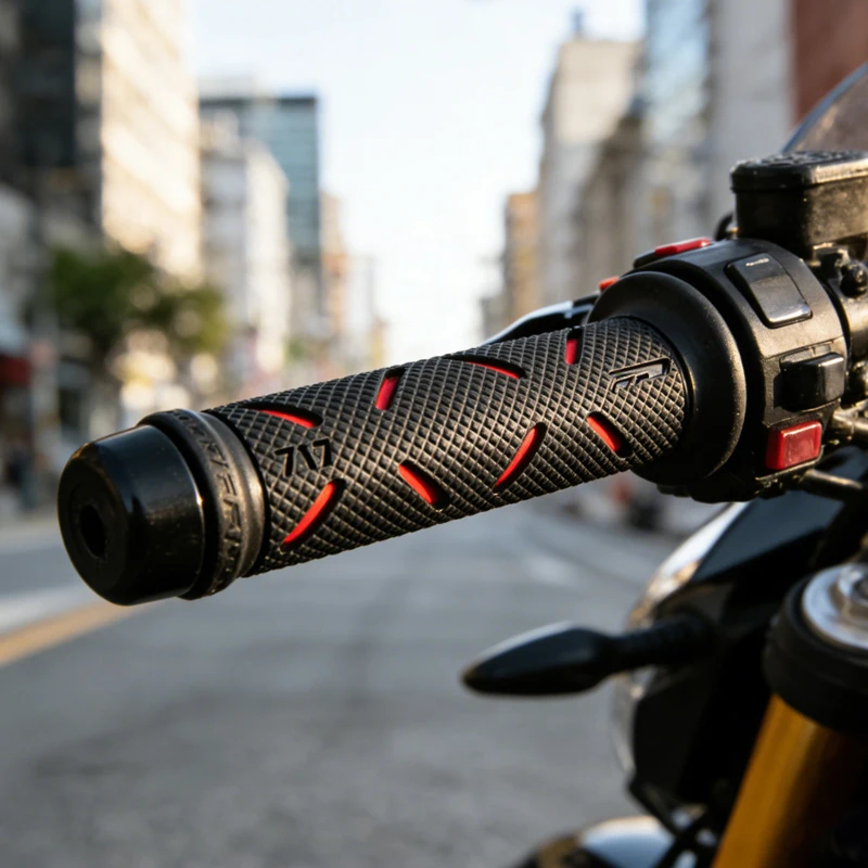 Motorcycle Handle Grip High Quality EMIG Dirt Pit Bike Motocross 7/8" Handlebar Rubber Gel Hand Grips Brake Grips - view 6
