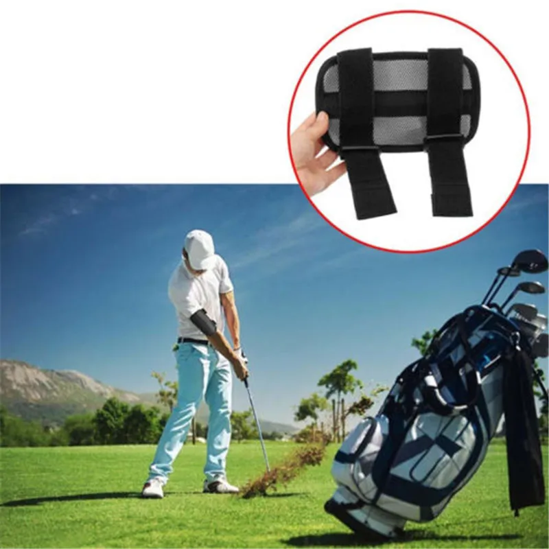 Golf Swing Trainer Elbow Correction Brace Straight Arm Corrector Support Practice