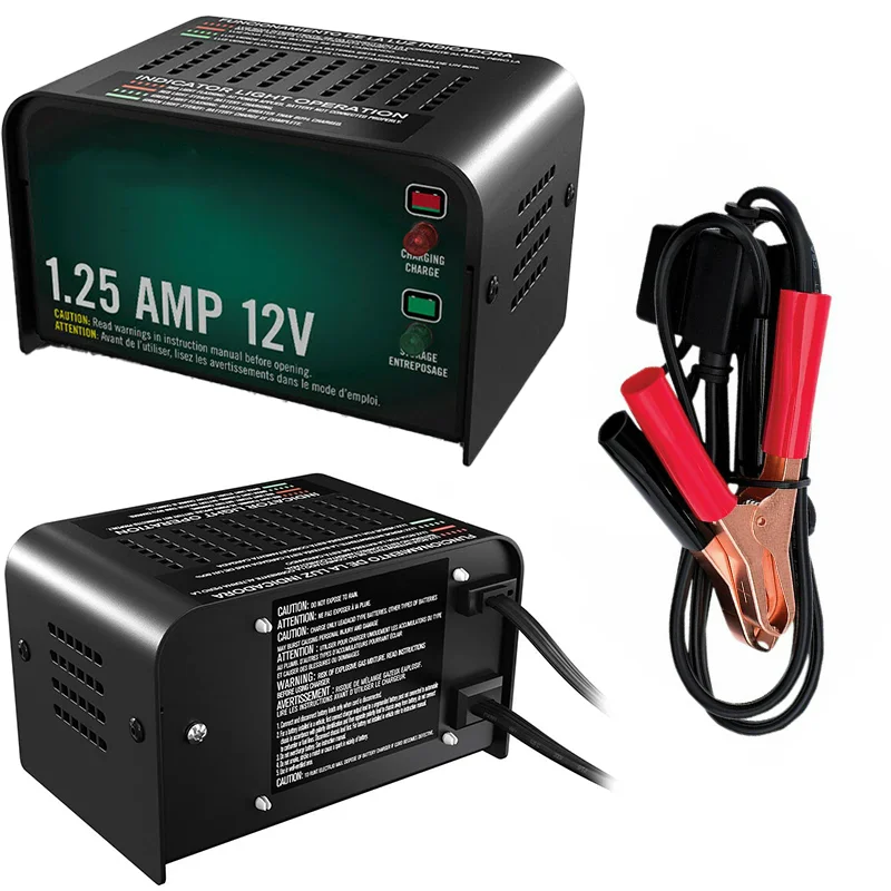 

Зарядное устройство 12 В 1,25 А BT-128N для мотоцикла, квадроцикла, моторной лодки, свинцово-кислотный аккумулятор, умное автомобильное зарядное устройство, автомобильные инструменты