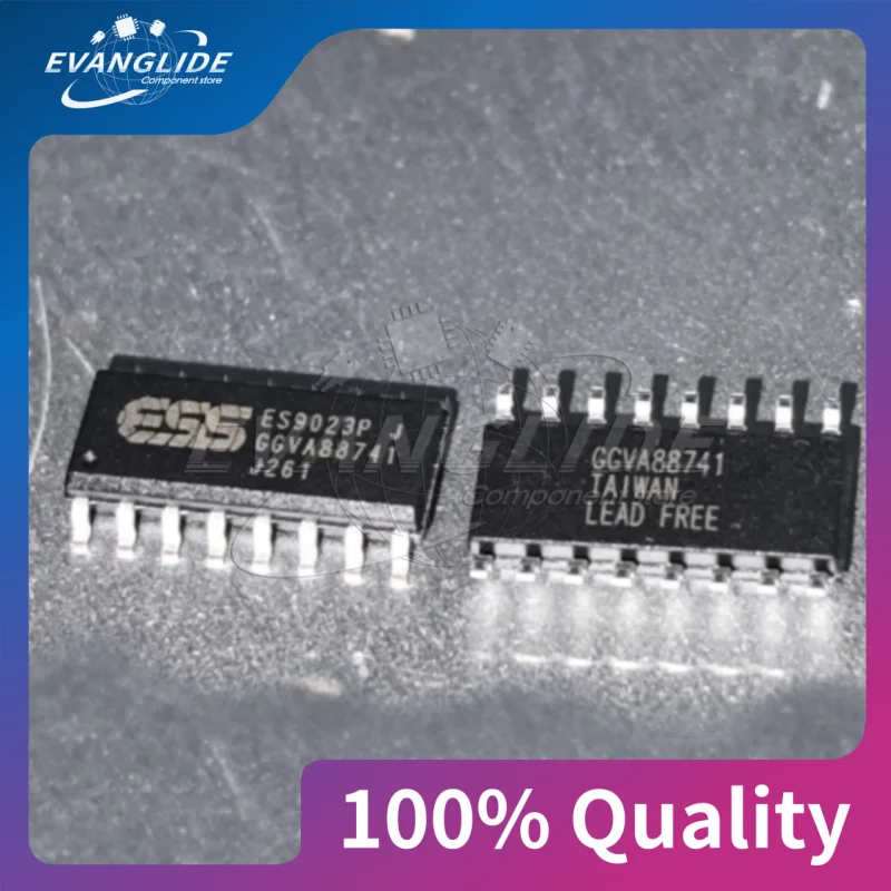 2 PCS/LOT ES9023 ES9023P SOP16 2-channel 112db audio DAC chip