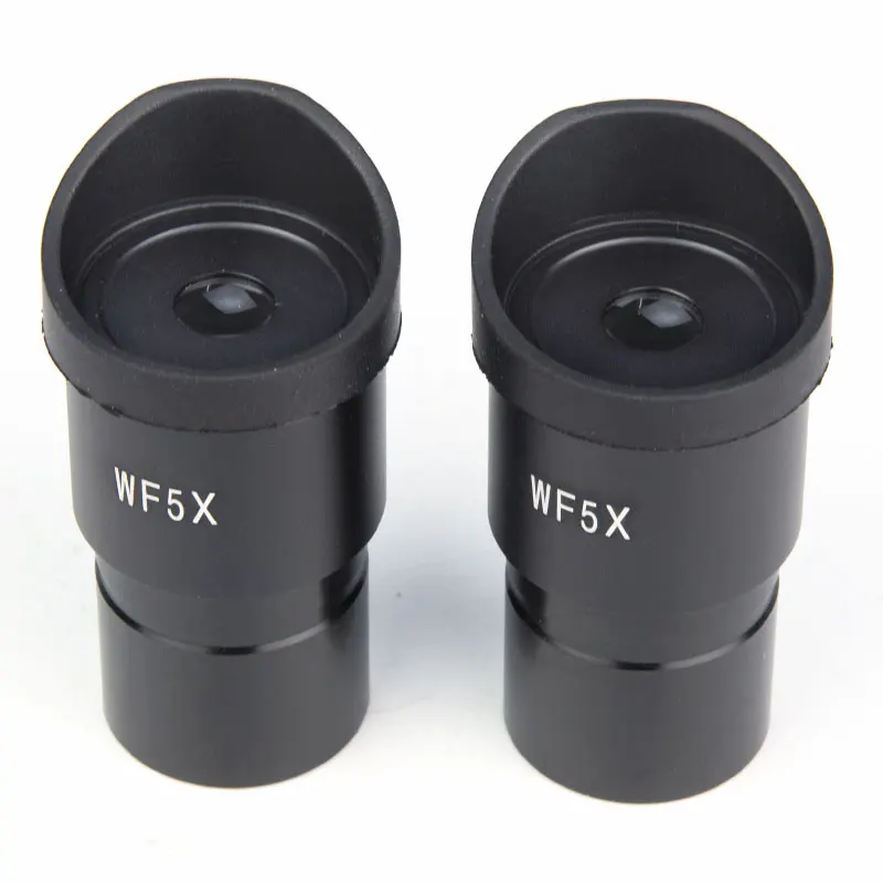 2 PCS Stereo Microscope Eyepiece 30.5mm Mounting 5X Wide Angle Eyepiece with Eyecups image 3