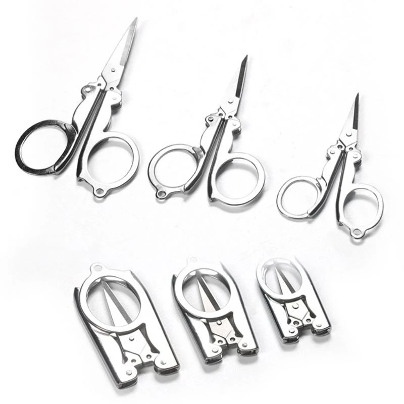 W89C ميني مقص من الفولاذ المقاوم للصدأ مقص متعدد الأغراض for Sharp للطلاب