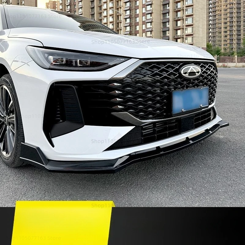 Car Front Bumper Lip Spoiler Splitter FOR CHERY ARRIZO 8/FULWIN A8 ABS Tuning Body kit
