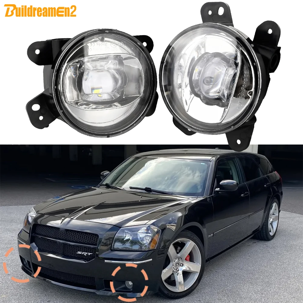 

2 X 30W 8000LM Car External LED Fog Light Daylight PSX24W For Dodge Magnum 2005 2006 2007 2008