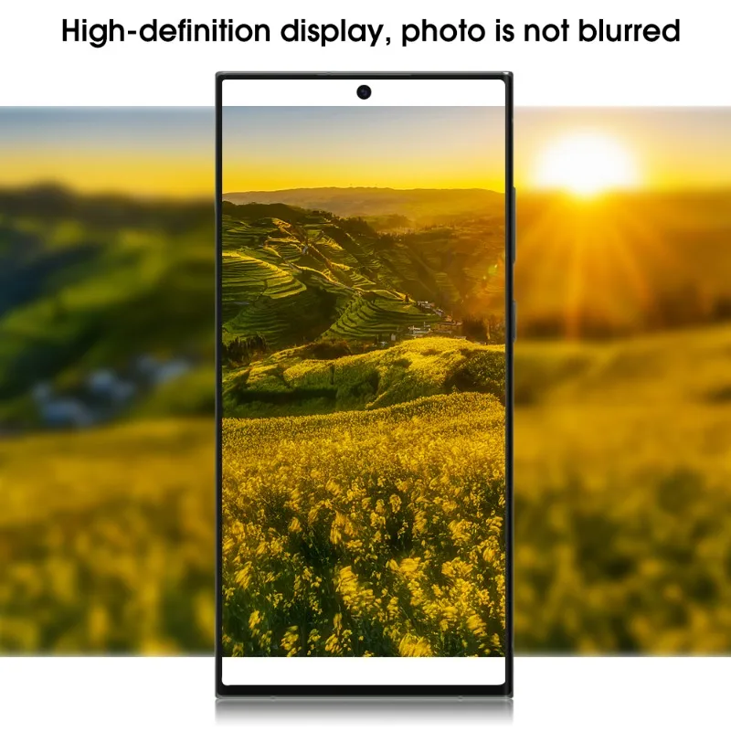 5-1 ชุดสําหรับ Samsung Galaxy S25/S24 PLUS Ultra Series เลนส์กล้องฟิล์มแก้ว HD Anti-Scatch เลนส์กล้องกระจกนิรภัยป้องกันฟิล์ม