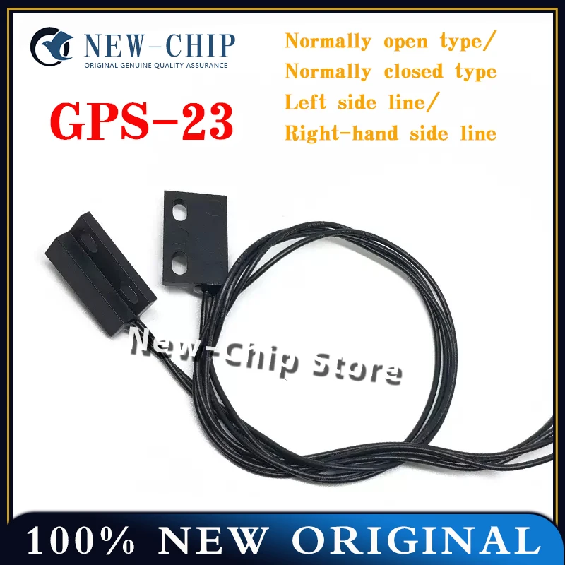 5PCS/LOT Reed Switch GPS-23  Normally Open  Normally Closed NO/NC Type  14*23MM  Magnetic Spring Switch Proximity Control sensor