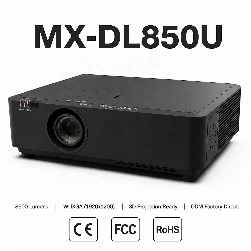 5,000,000:1 High Contrast 3D DLP Laser Projector 8500 Lumens for Immersive Experiences and Cinema Solutions