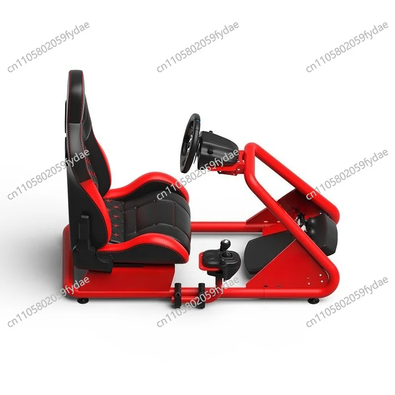 Racing game emulator display bracket pedal fixing bracket steering wheel bracket racing seat