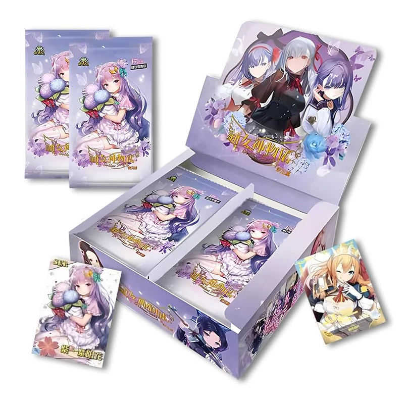 NEW Booster Box Goddess Story Waifu MEIKA Series TCG Anime Girl Cards Collection Trading Card (NS1-13)