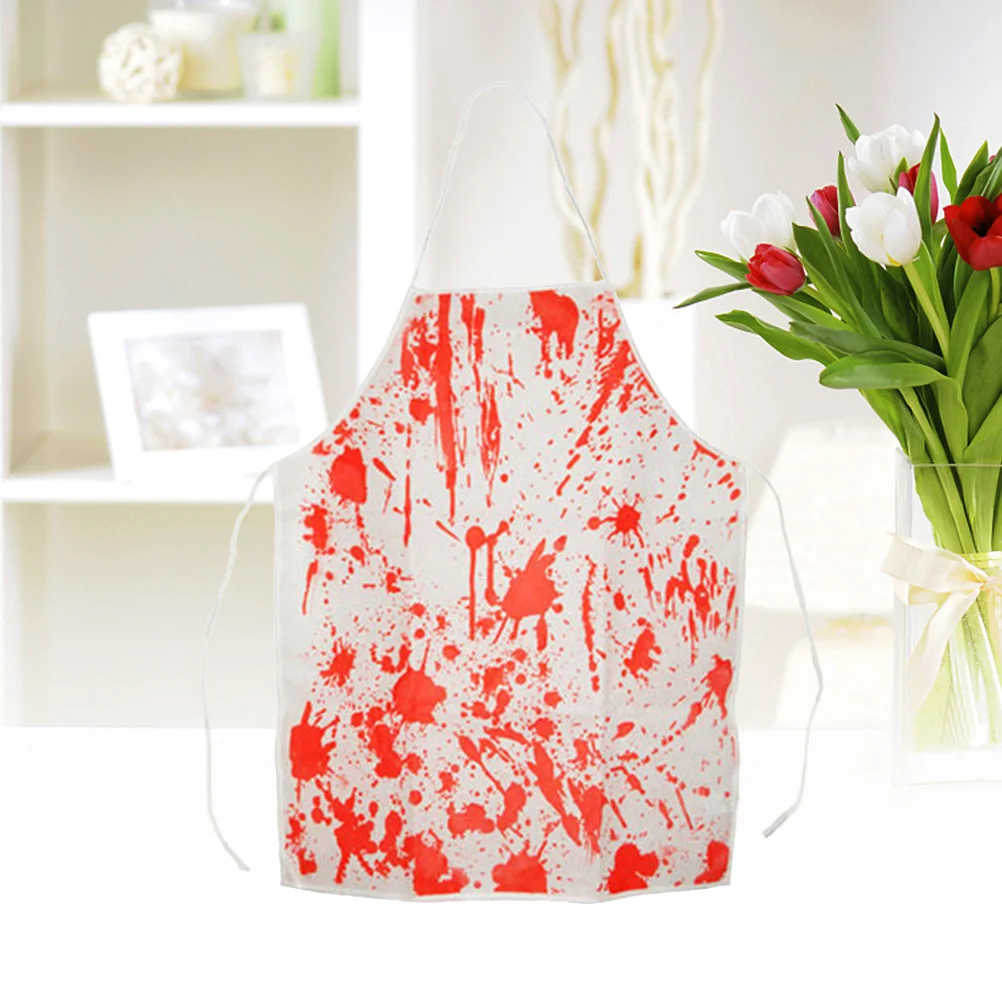 

Bloodstained Horror Halloween Apron Halloween Costume Party Scary Chef Butcher Cook Adult Bloody Kitchen