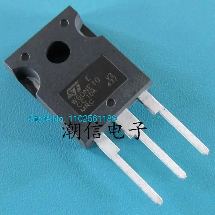 

5PCS/LOT W60NE10 STW60NE10 60A 100V