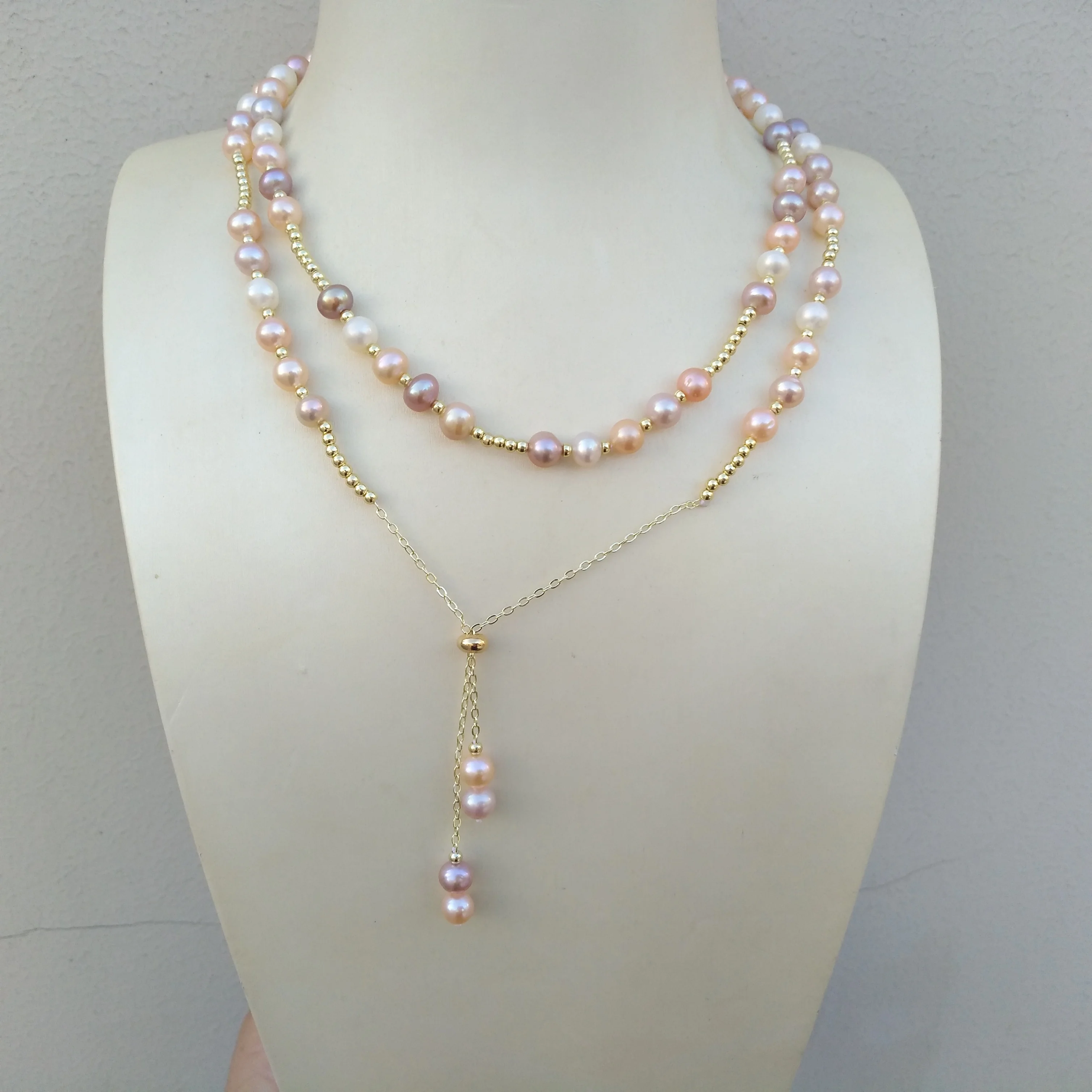 

36inch Gorgeous Natural AAA+ South Sea Pink Purple Pearl Necklace Please See More Photos With Pearl Details.