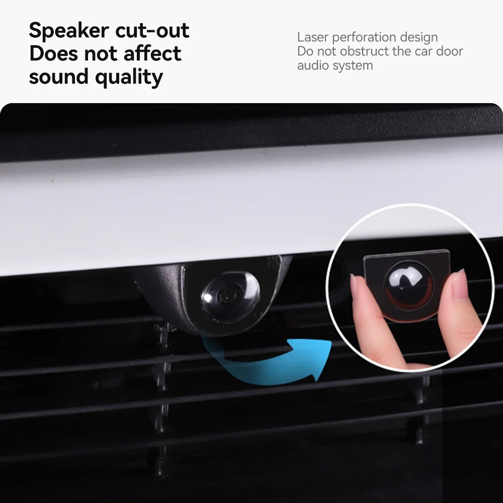 YZ ل تسلا نموذج Y العرعر عدسة الكاميرا الأمامية الحرس الغطاء الواقي مقاومة للخدش المضادة للبقع اكسسوارات السيارات 2025 جديد #5