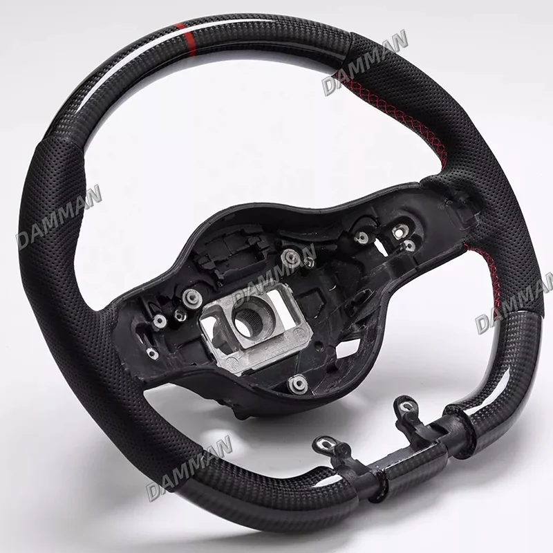 

Рулевое колесо из углеродного волокна подходит для Mercedes AMG G63 A45 C43 C63 E63 S63 W205 W213 W222 CLS63 2020+ гоночное колесо автомобиля 2006-2018