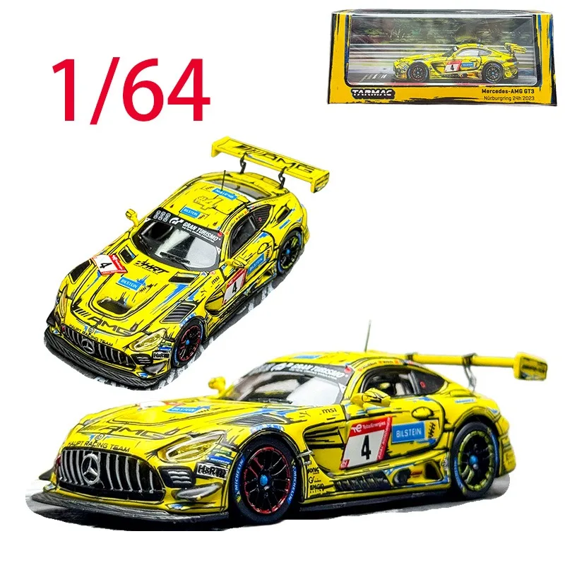 

TW Diecast 1/64 Scale Mercedes Benz Alloy Car Model Mercedes Benz AMG GT3 Play Vehicles Toys for Boys Original Box Collection