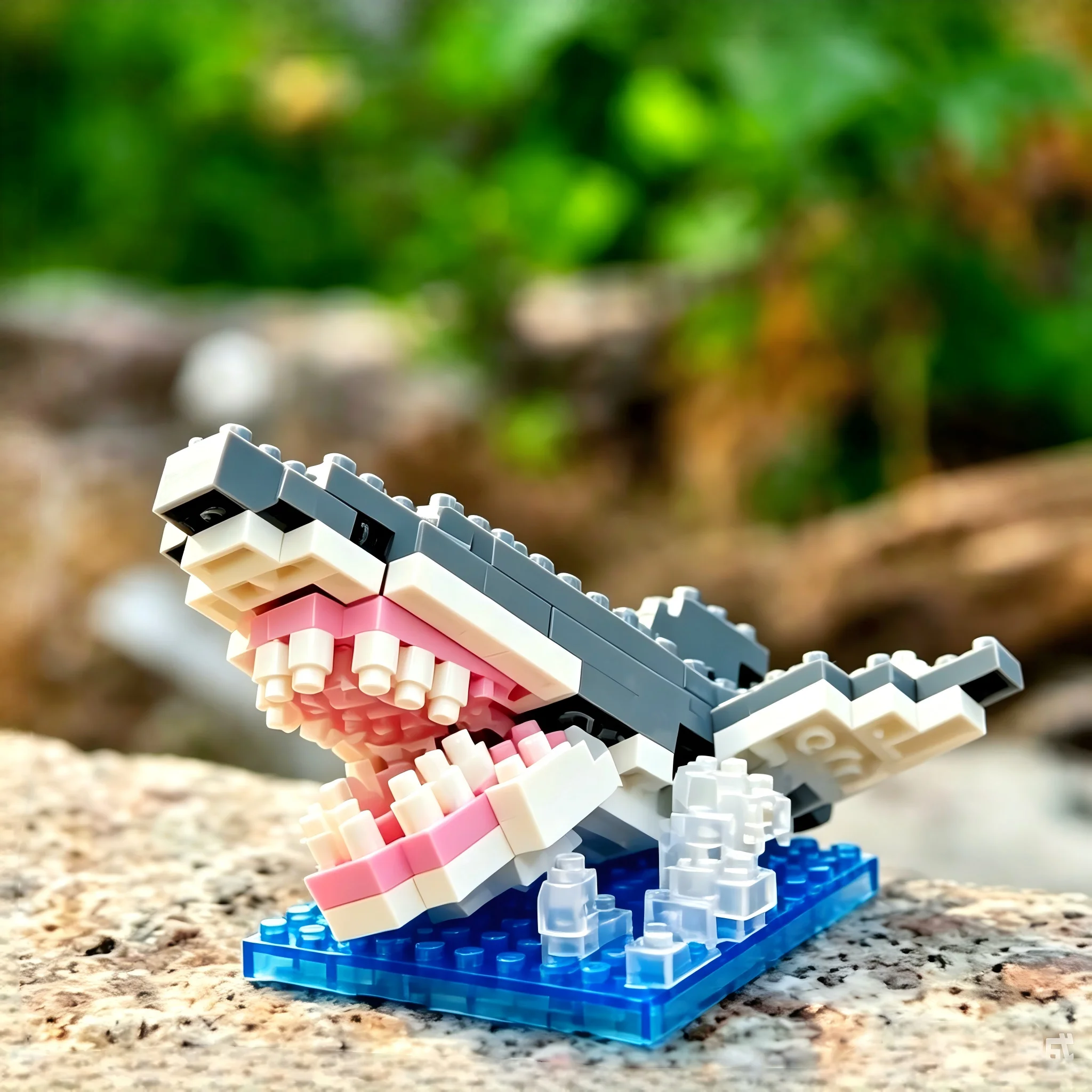 Kids Toy Mini Building Blocks Micro Bricks Eagle Moose Dog Cat Bird Animals 3D Model Bag Gifts Educational Toys For Children