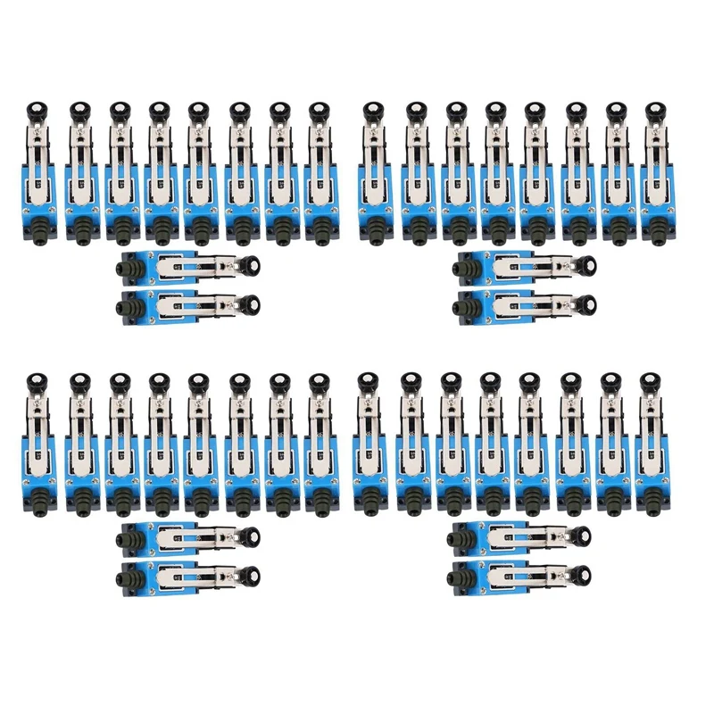 

40Pcs ME-8108 Momentary Roller Arm Type Limit Switch For CNC Mill 5A 250V ME8108 Mini Switch