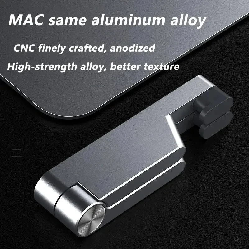 T1 Universal Mini Größe Aluminium Tragbare Klapp Schreibtisch Halterung Halterung Handy Cradle Faltbare Ständer für Handy