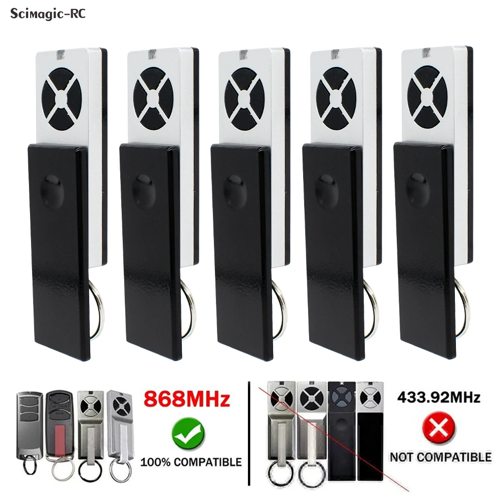 

1-10 шт. для TX4RUNI TX2REV TX4REV TX4REVf TX4EVf 868 МГц пульт дистанционного управления для открывания гаражных ворот