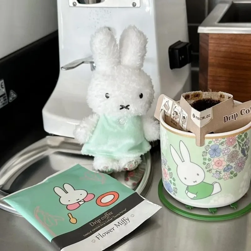 

Милое платье Miffy Limited Edition Flower Shop Miffy Rabbit, кукла Dopamine, милая девчачья аниме-товари, кукла для девочек, Рождественский подарок