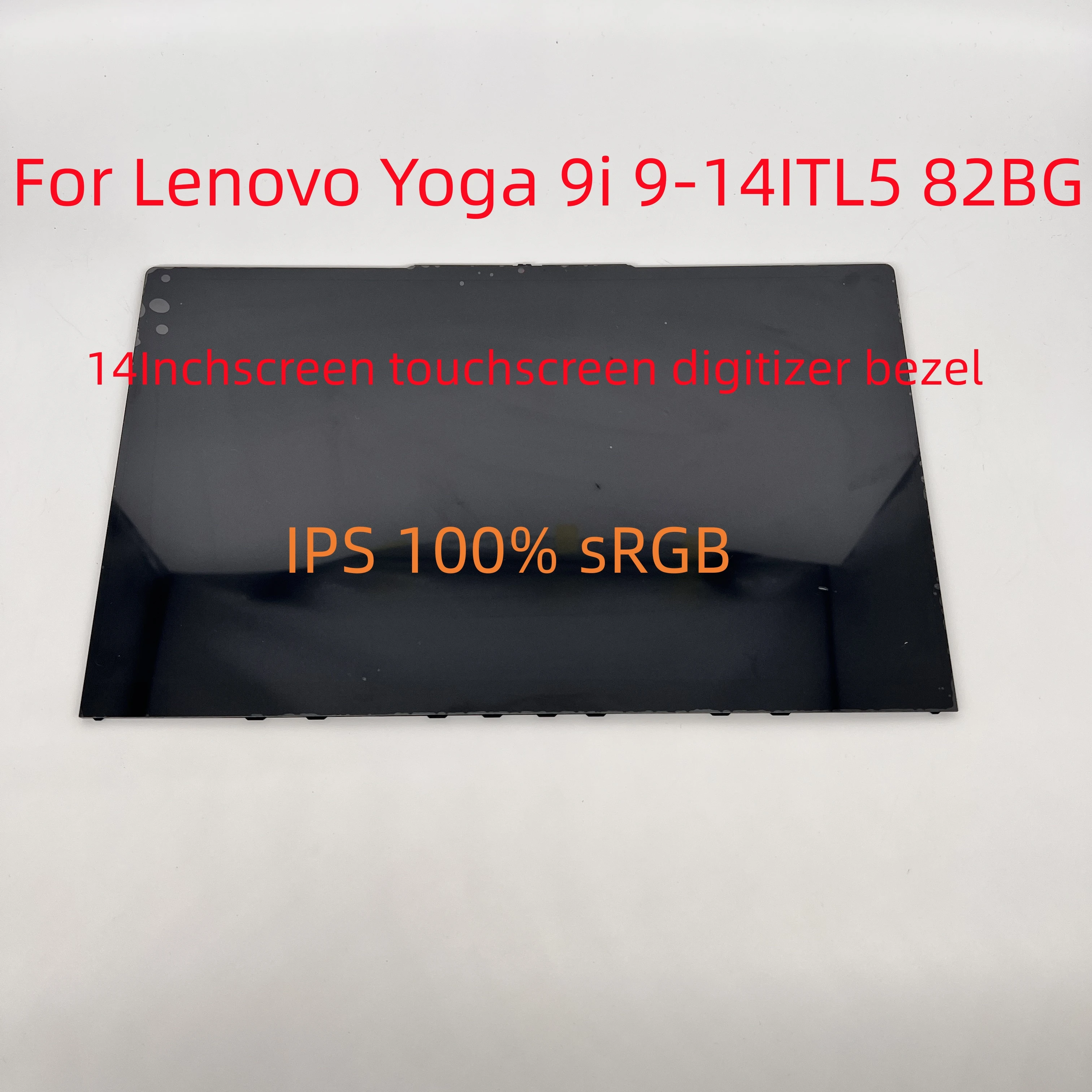 14Inch FHD UHD For Lenovo Yoga 9i 9-14ITL5 82BG Laptop LCD Replacement Display Touch Screen Assembly With Frame 5D10S39665