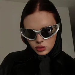 New Y2K Sports Punk Sunglasses Women Designer Rectangle Eyewear Men Luxury Brand Sun Glasses UV400 Protection Oculos De Sol