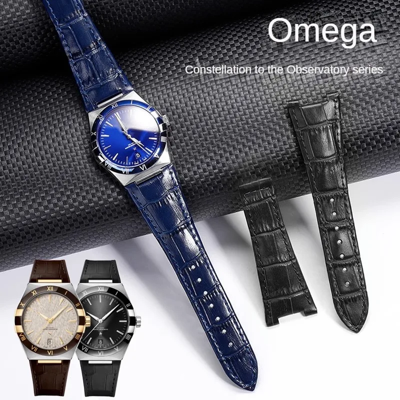 

Leather Watch Strap Substitute constellation Series To Zhen Observatory 131.13 Series Concave Interface Cowhide Watch Strap 25mm