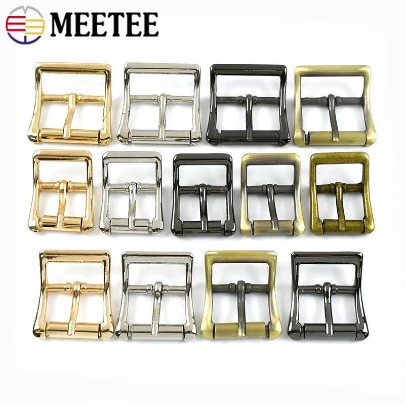 

10/20Pcs 20-32mm Metal Belt Buckles Curved Roller Pin Buckle Webbing Straps Garment Adjust Clasp Dog Collar Hardware Accessories