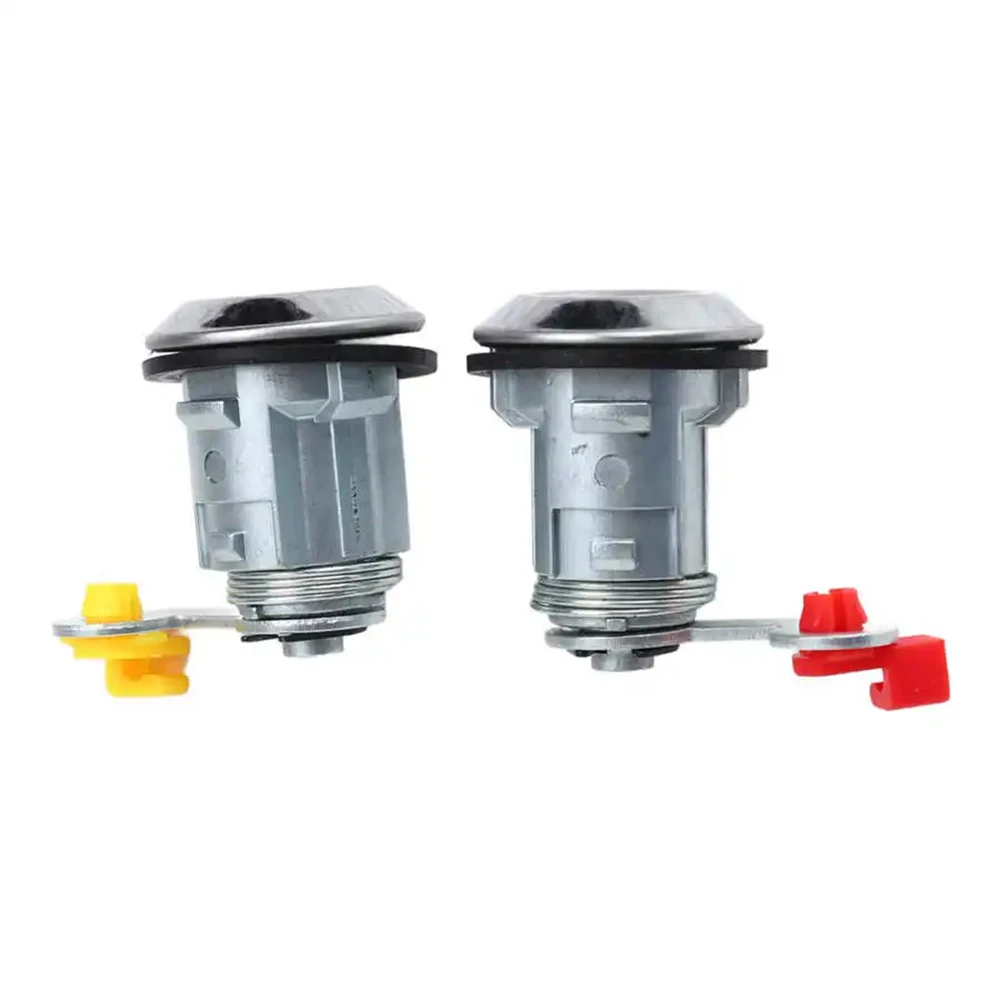 

​1Pair Car Left Right Door Lock Barrel Cylinder with 2 Keys YE05506A Replacement for MITSUBISHI L200 2001 - 2005