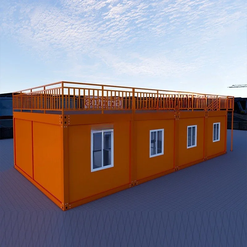 Outdoor coffee shop milk tea shop creative block container house snack street night market bar mobile activity room