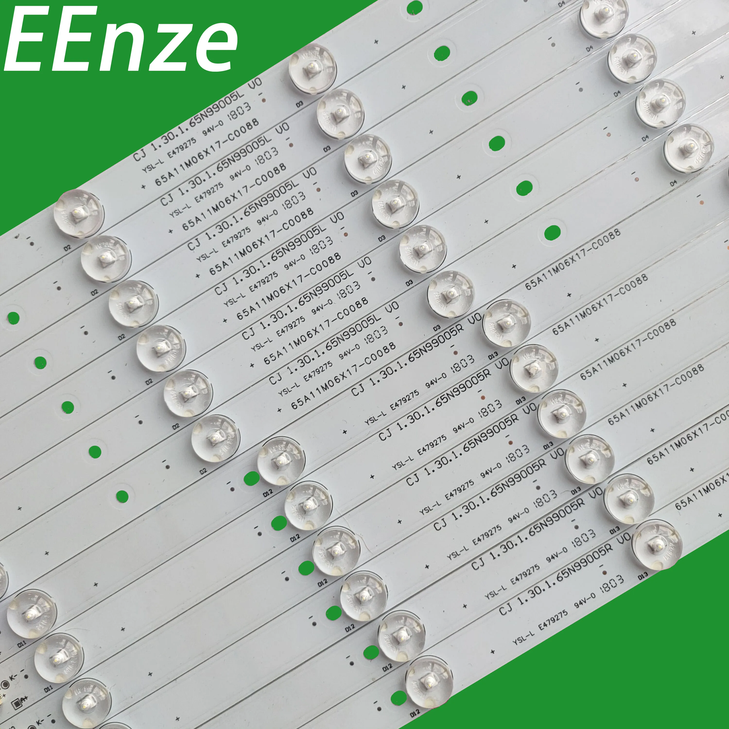 شريط إضاءة خلفية LED للتلفزيون ، Ptv65a11dsgwa ، Ptv65a11 ، CJ ، 1.30.1.65 N99005R V0 ، 65A11M06X17-C0088