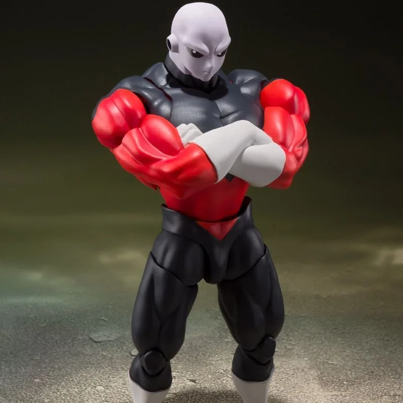 Bandai Original Dragon Ball S.H. Figurats Jiren Super Anime Figure Collectible Model Action Figurine Toys For Children Xmas Gift