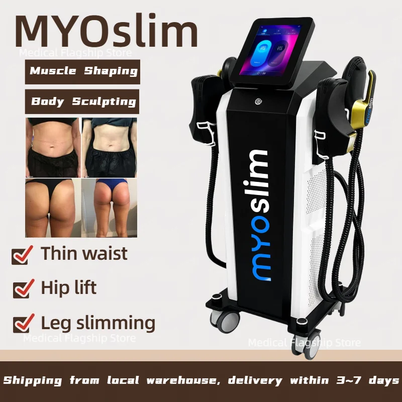 

Ultra Body Sculpting Machine Upgrade 6500W myoslim RF ABS Muscle Stimulator Professional Abdominal Muscle Building Slimming