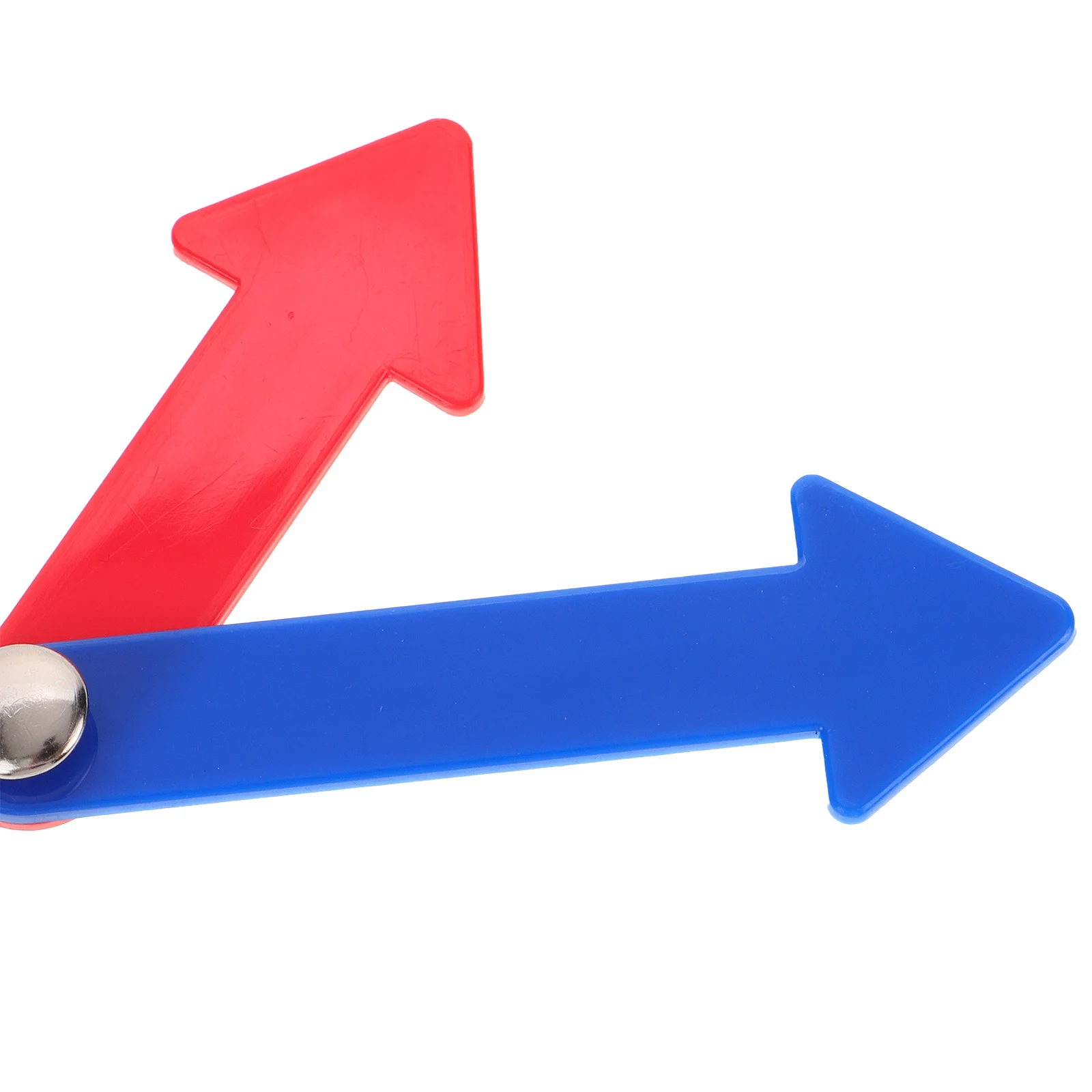 

10Sets Red Blue Plastic Clock Hands Rotatable Learning Tools for Kids Time Telling Education Plastic Clock Hand