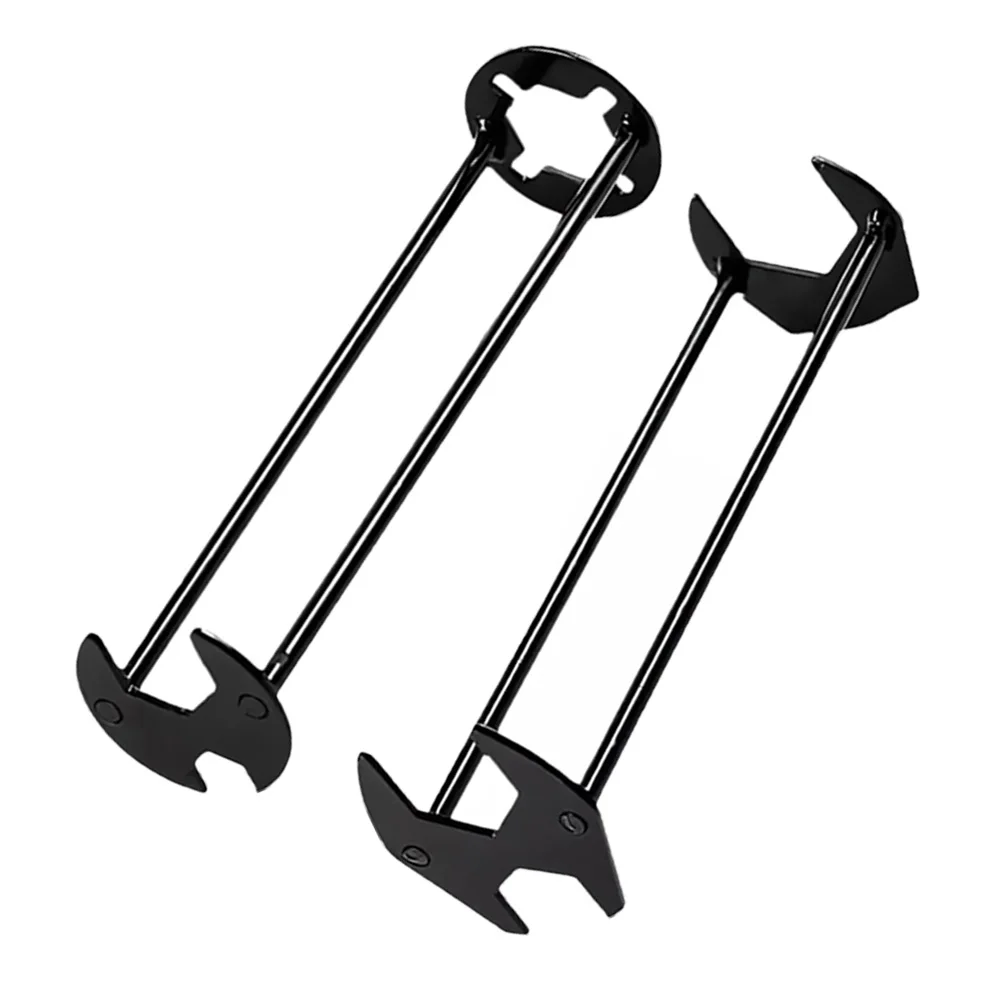 Multifunctional Sink Wrench Four-claw Hexagon Wrench Dual Head Basin Wrench Set Home Kitchen Bathroom Plumbing Maintenance