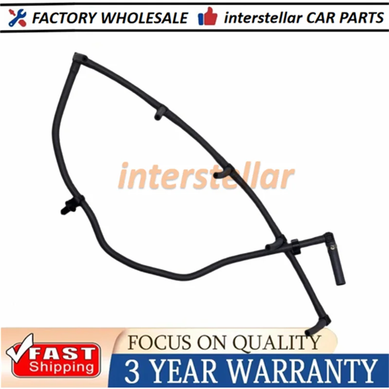 High Quality 1pc 6650700381 6640700381 for Ssangyong Rexton + D27dt 2003 Kyron Rodius Fuel Return Tube Hose NEW