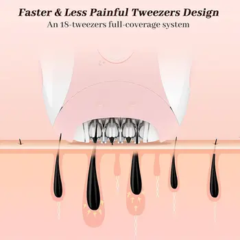 科美女士電動除毛器,臉部、身體、比基尼線、腿部、手臂、腋下除毛器,可充電式 8 最佳銷售 絲狀 - №6