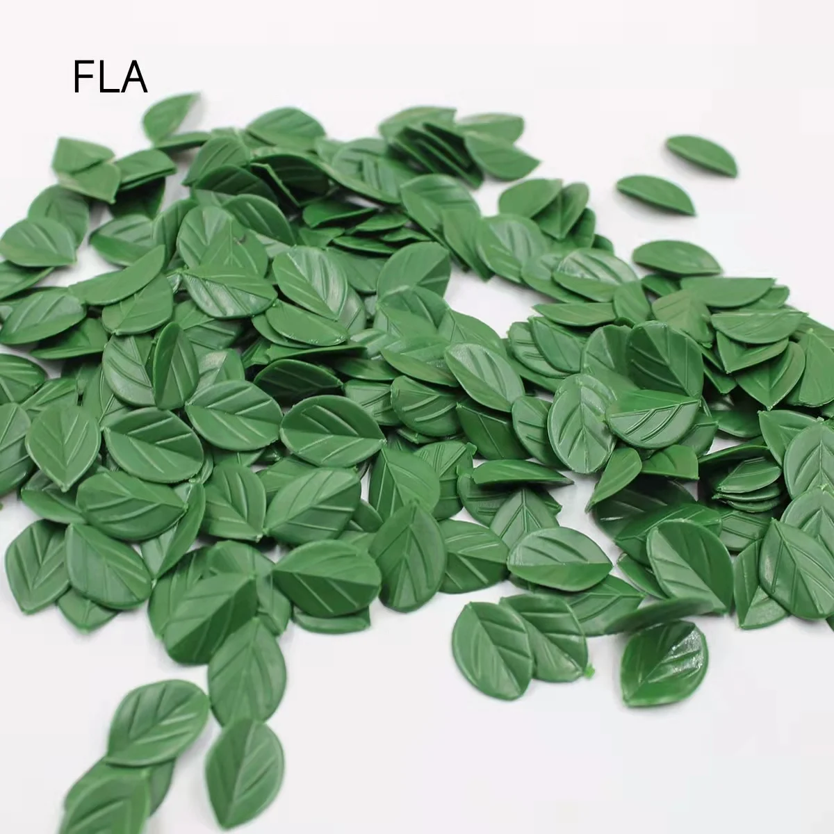 100pcs/Bag Fake Mint Leaf Green Artificial Leaf Multi Purpose Silk Cloth Handmade DIY Scrapbooking Craft Flower Decoration