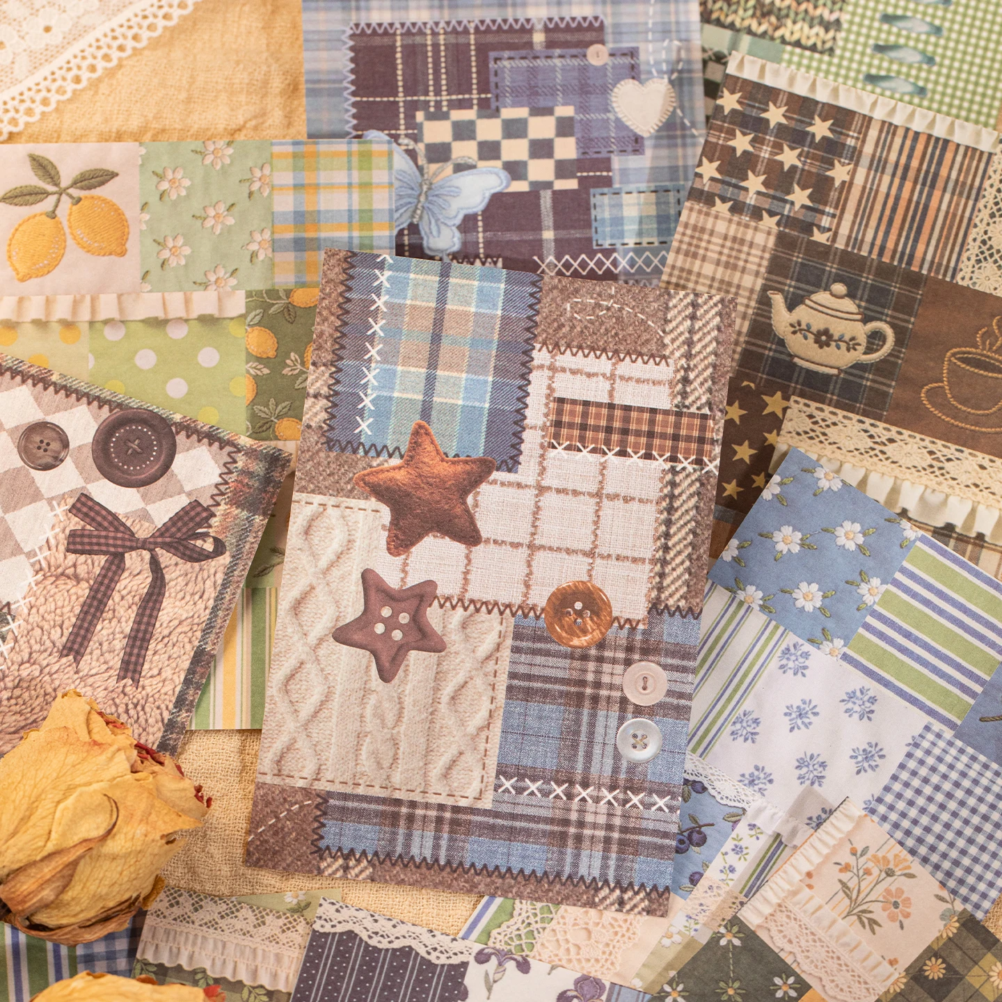 50 Folhas de Papel Decorativo  - Embroidery Sheet avaliação e preço