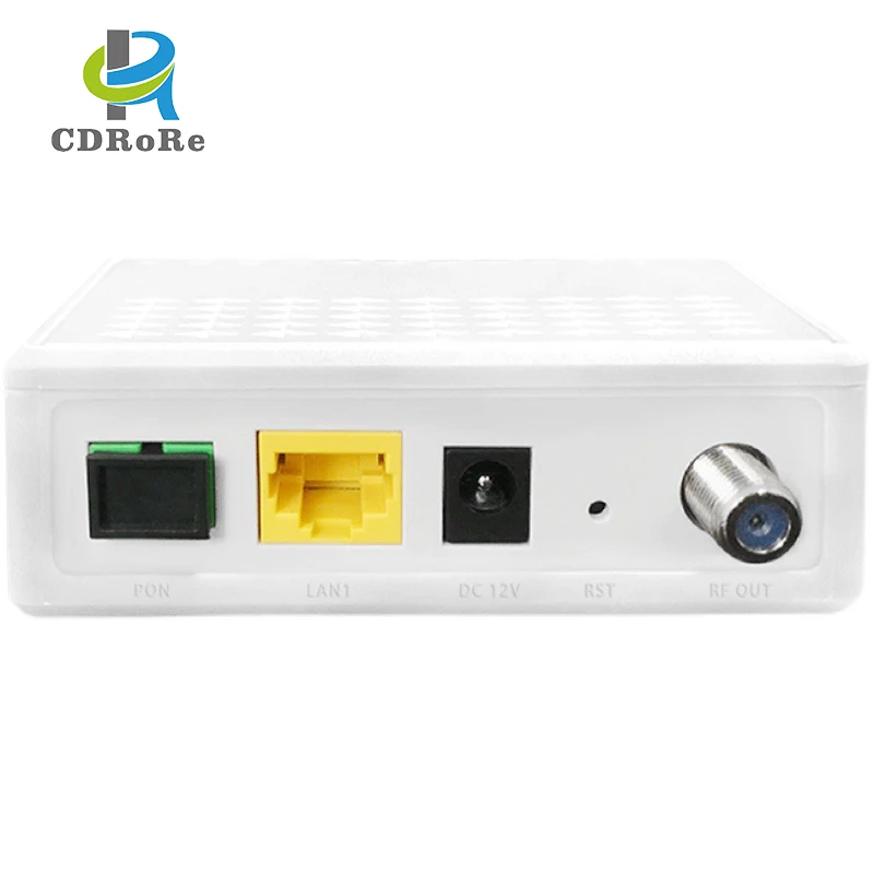 1Pcs/lot 1GE Epon Xpon Gepon Gpon Catv ONT ONU Compatible With China Brand olt ,With Power Adapter,Boxes,No Wifi