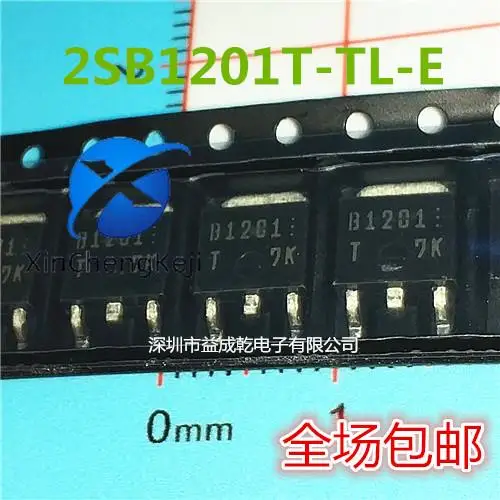 30pcs original new 2SB1201T-TL-E 2SB1201T B1201 TO-252 High current switch application