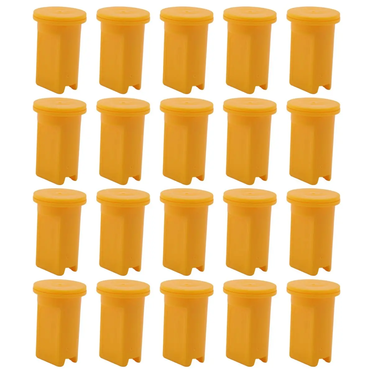 DT35New Arrival 20PCS RC Agricultural Plant Protection UAV High Pressure Windproof Anti-Drift Flat Fan Spray Nozzles Yellow