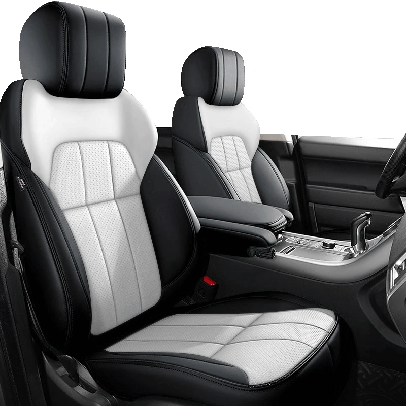 

Custom Fit Car Accessories Seat Covers Full Set Specific Customize for Land Rover Discovery 4/5 Range Rover Sport and Evoque