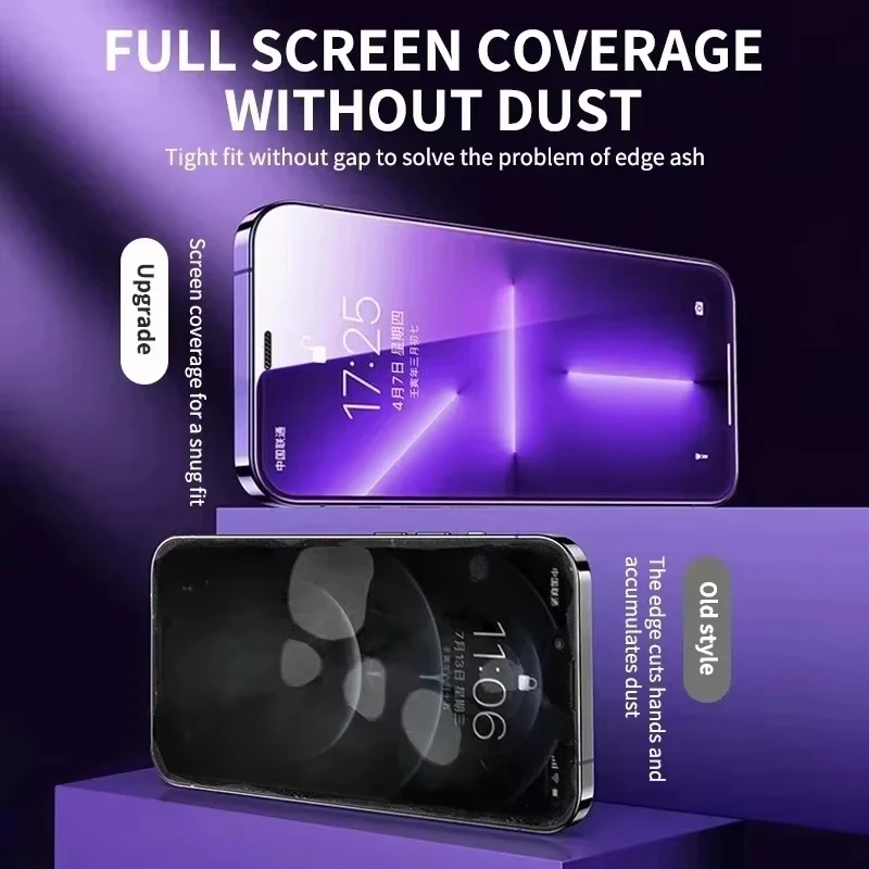 1-2PCs Privacy Screen Protector For Xiaomi Redmi Note 13 11 10 12 Pro 13C Poco X6 Pro F6 Mi 14 13T Pro Dust free Tempered Glass