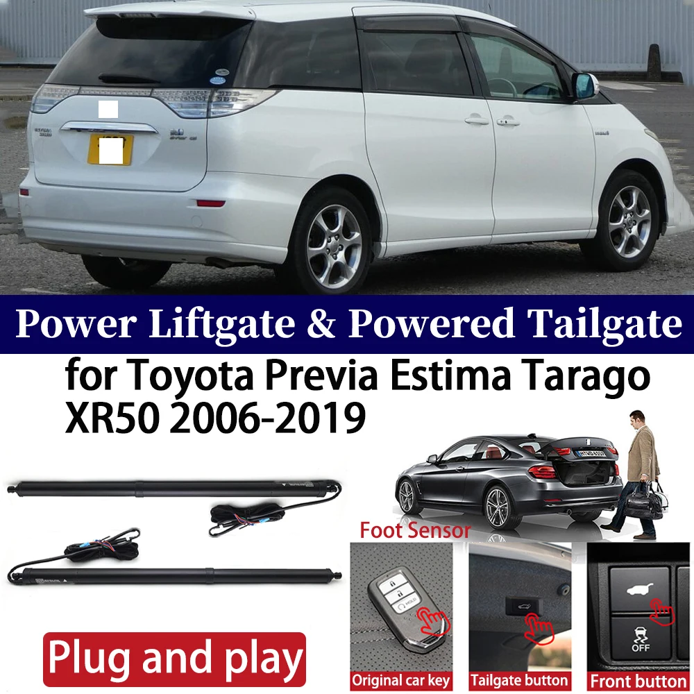 ZhuCamX for Toyota Previa Estima Tarago XR50 2006-2019 Car Power Liftgate Automatic One-Click Powered Tailgate Strut