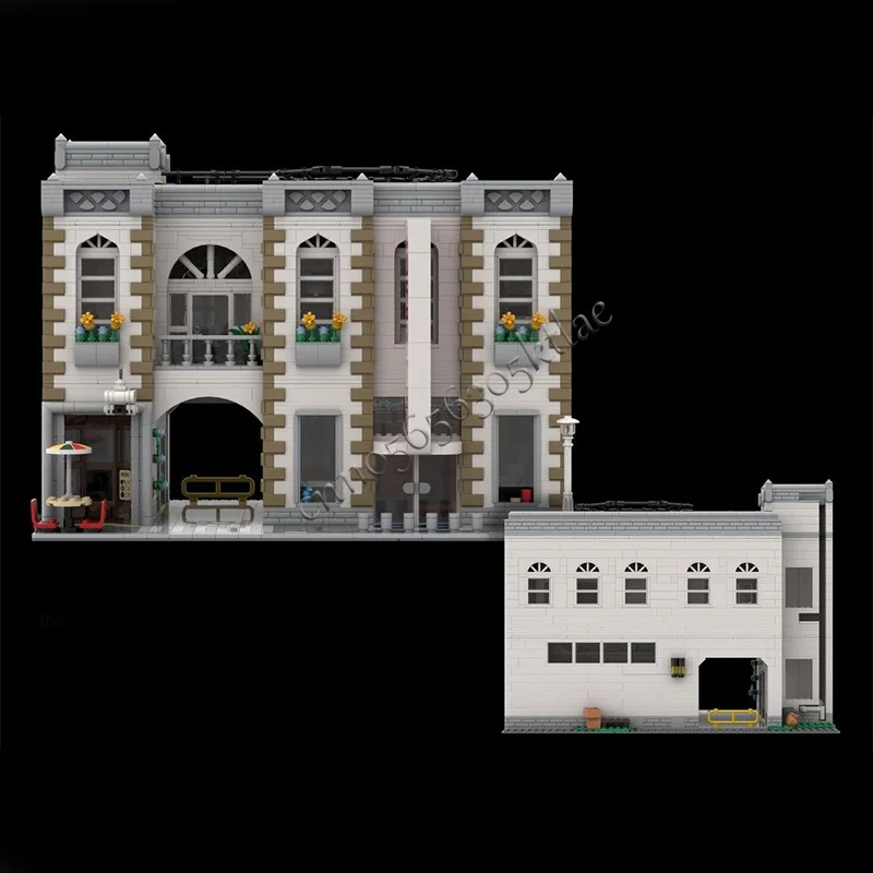 4011 قطعة شارع المنزل وحدات مستشفى MOC تخصيص وحدات بنة الاطفال شعبية التصميم الإبداعي لتقوم بها بنفسك عطلة لعبة الهدايا