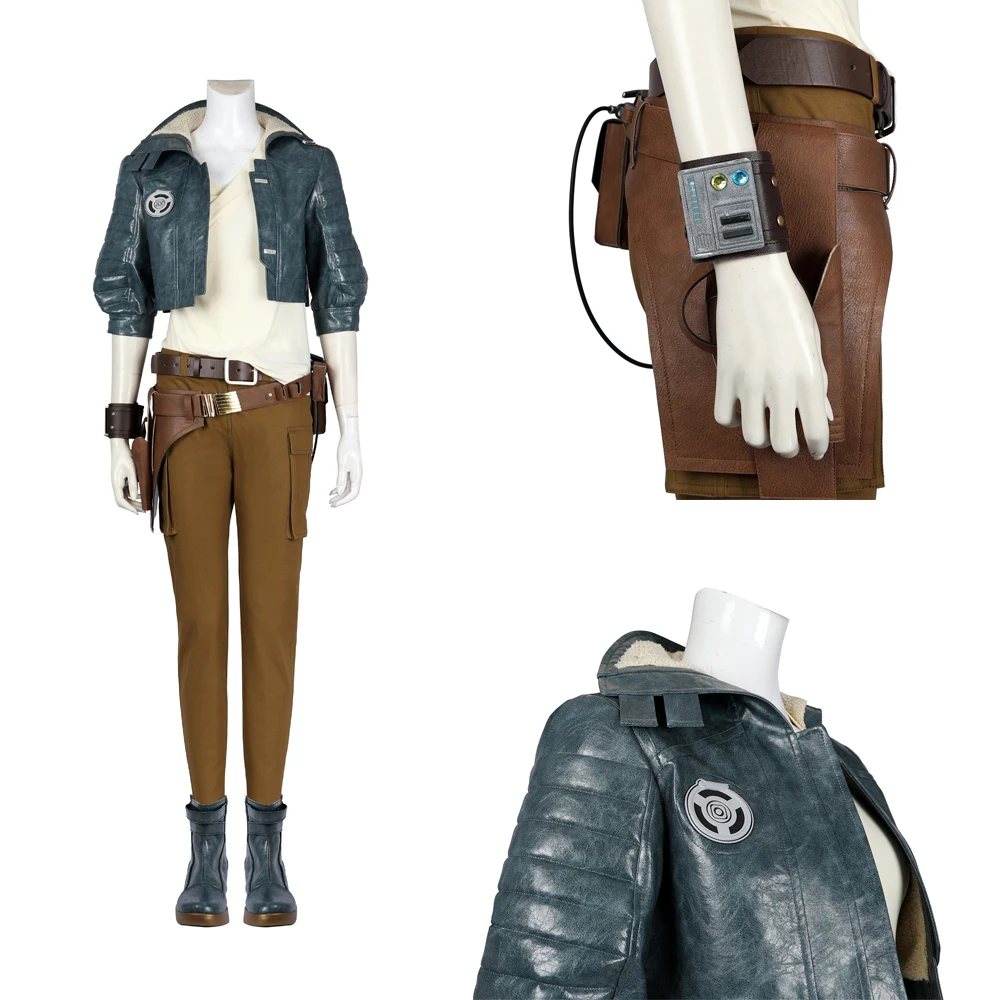 New Game Star Outlaws Kay Vess Cosplay Costume Inspired Outfit for Women Halloween Costume with Accessories