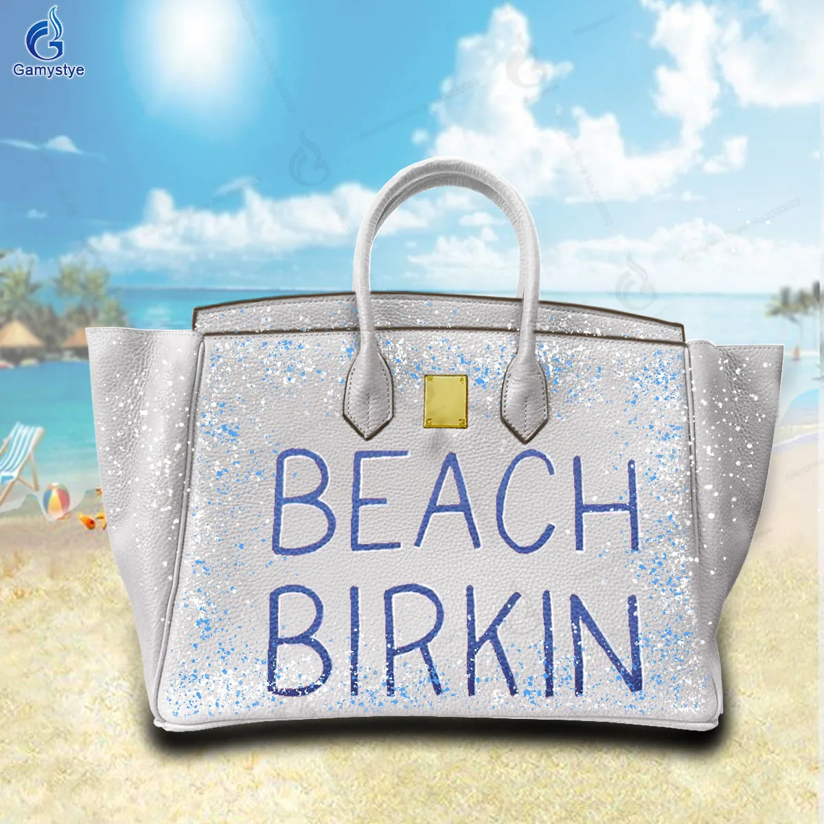 

Art Print Customize WORDS LETTERS BEACH BAG Totes Real Cowskin Leather Lady Tote Bag Woman Sac A Mains Luxury Boston Bag
